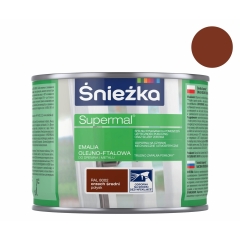 Śnieżka Emalia Supermal olejno-ftalowa orzech średni RAL8002 400 ml