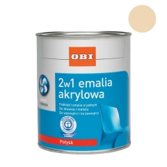 Emalia akrylowa 2w1 połysk kość słoniowa 500 ml