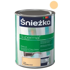 Śnieżka Emalia Supermal olejno-ftalowa kremowa 800 ml