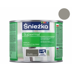 Śnieżka Emalia Supermal olejno-ftalowa popielaty RAL7023 400 ml