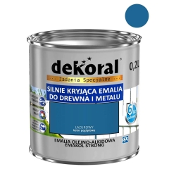Dekoral Emalia Emakol Strong lazurowy 200 ml