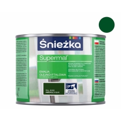 Śnieżka Emalia Supermal olejno-ftalowa zielony RAL6002 400 ml
