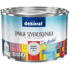 Dekoral Emalia szybkoschnąca fajny klimat 500 ml