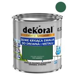 Dekoral Emalia Emakol Strong zielony soczysty 200 ml