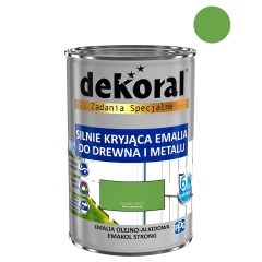 Dekoral Emalia Emakol Strong zielono-żółta 900 ml