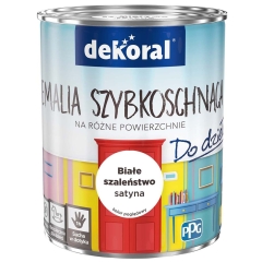Dekoral Emalia szybkoschnąca białe szaleństwo 900 ml