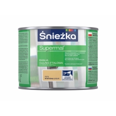 Śnieżka Supermal Emalia Olejno-ftalowa kremowy 400 ml