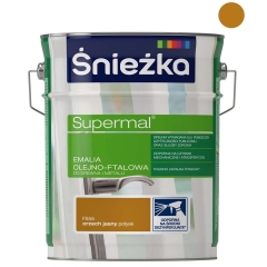 Śnieżka Emalia Supermal olejno-ftalowa orzech jasny 5 l