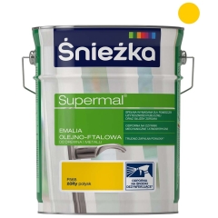 Śnieżka Emalia Supermal olejno-ftalowa żółta 5 l