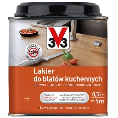 V33 Lakier do blatów kuchennych bezbarwny 500 ml