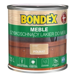 Bondex Lakier do mebli półmat 250 ml
