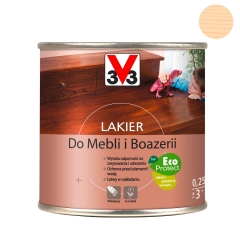 V33 Lakier do mebli i boazerii połysk bezbarwny 250 ml