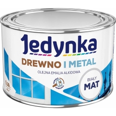 Jedynka Emalia alkidowa do drewna i metalu mat biały 360 ml