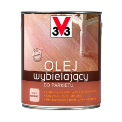 V33 Olej do parkietu wybielający mat biały 2,5 l