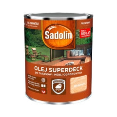 Sadolin Olej Superdeck do tarasów i mebli ogrodowych bezbarwny 0,75L