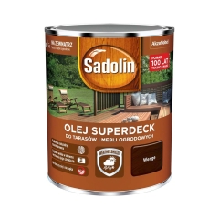 Sadolin Olej Superdeck do tarasów i mebli ogrodowych wenge 0,75L