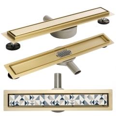 Rea Odpływ liniowy Pure Gold 60 cm