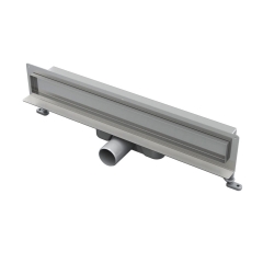 Target Odpływ ścienny płytka stalowa 30cm