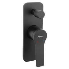 Ferro Bateria Nexus podtynkowa czarna 2-funkcyjna