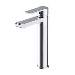 CERSANIT Bateria umywalkowa sztorcowa wysoka Brasco chrom