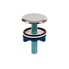 Tycner Korek zaślepiający do umywalki chrom