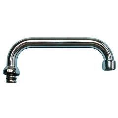 Invena Wylewka do baterii typ U chrom 20cm