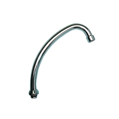 Invena Wylewka do baterii typ ST chrom 15 cm