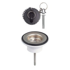 Wirquin Spust umywalki 1 1/4" z korkiem