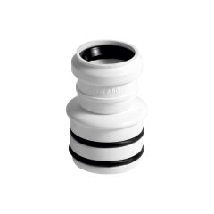Tycner Redukcja wewnętrzna kielichowa, 50/32 mm biała