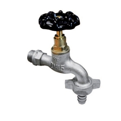 Hydroland Zawór żeliwny czerpalny 3/4" ze złączką węża