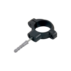 Uchwyt do rur 32 mm. szary