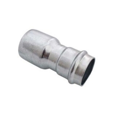 Hydroland Łącznik redukcyjny nyplowy 18 mm x 15 mm Press Carbon