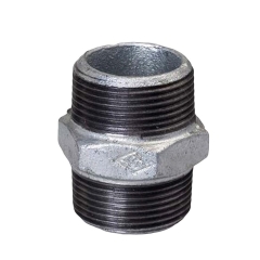 OPAL Nypel wkrętny równoprzelotowy N8 ocynkowany 6/4"