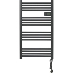 Grzejnik elektryczny programowy antracyt 96 x 54 cm 500W