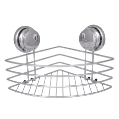 Yoka home Koszyk narożny Gavi chrom