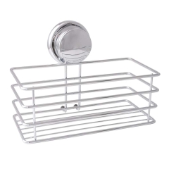 Yoka home Koszyk płaski Gavi chrom