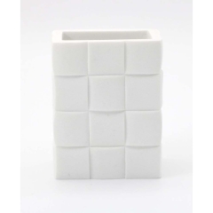 Duschy Kubek Cubic biały