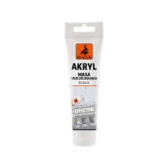 Masa uszczelniająca AKRYL 165 g Biała DRAGON