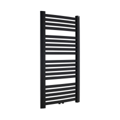 Grzejnik łazienkowy LUXUS 1025 x 580 czarny mat strukktura EQUATION