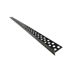 Listwa nierdzewna do krawędzi 120 cm Lewa Czarna JANO