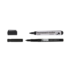 Zestaw markerów permanentnych Black+ 2szt. czarne
