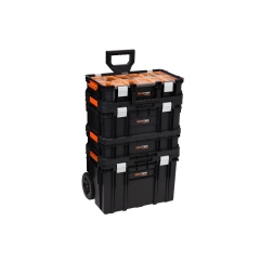 Modularny zestaw skrzyń narzędziowych na kołach 39 x 53.5 x 82 cm Dexter PRO