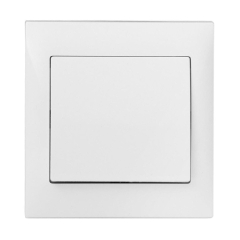 Włącznik pojedynczy INES Biały POLMARK