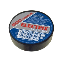 Taśma izolacyjna 19 mm 18 m czarna ELECTRIX 200 PREMIUM