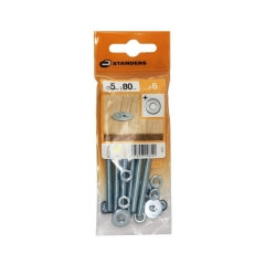 Śruba 5 x 80 mm 6 szt. Standers