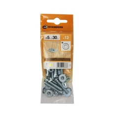 Śruba 5 x 30 mm 12 szt. Standers