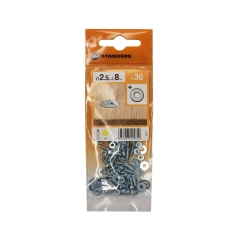 Śruba 2,5 x 8 mm 30 szt. Standers