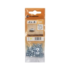 Śruba 2,5 x 8 mm 30 szt. Standers