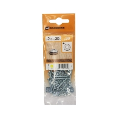 Śruba 2,5 x 20 mm 30 szt. Standers