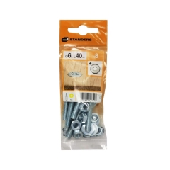 Śruba 6 x 40 mm 8 szt. Standers